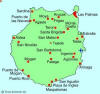 Karte Gran Canaria Ferienhaus El Apendre Santa Brigida Gran Canaria