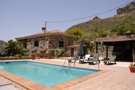 Gran Canaria Ferienhaus  mit Pool - Las Colmenas