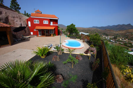 Gran Canaria Ferienhaus mit Pool - Mirador de Chira