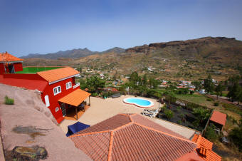 Gran Canaria Ferienhaus mit Pool - Mirador de Chira - Ausblick