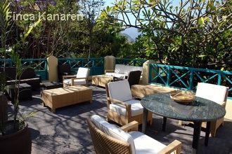 La  Palma Appartment - Hacienda San Jorge - Eine Sitzgruppe im Garten