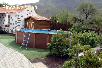 Gran Canaria Ferienhaeuser - La Era und Abuela - Der Pool
