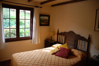 Gran Canaria Ferienhaus mit Pool - German - Schlafzimmer mit Doppelbett