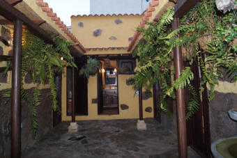 Gran Canaria Ferienhaus - Innenhof