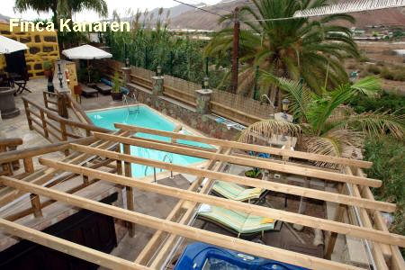 Ferienhaus mit Pool und Sauna
