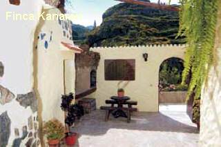 Hhlenwohnung als Ferienwohnung auf Gran Canaria - Patio