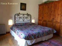 Gran Canaria Ferienhaus Finca Los Naranjillos. Ein Schlafzimmer