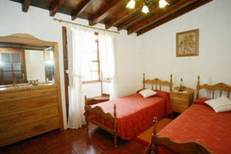 Villa de Mazo - Casa Rùbel - La Palma Südost. Das Schlafzimmer