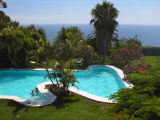 La Palma Finca Der Pool