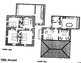Villa de Mazo - Landhaus Salazar - La Palma Ost - Grundriss
