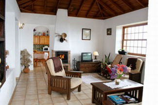 Ferienhaus Casa Puente Roto -  La Palma Südost - Wohnzimmer und Kueche