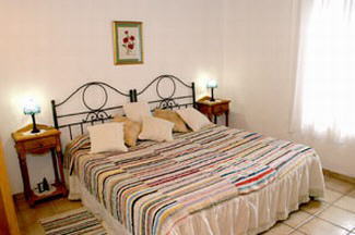Ferienhaus Casa Puente Roto -  La Palma Südost - Schlafzimmer mit Doppelbetten