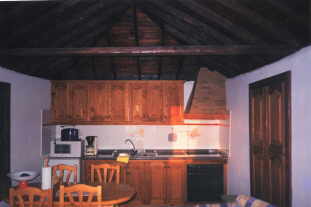 La Palma Landhaus Olivares. Die Küche
