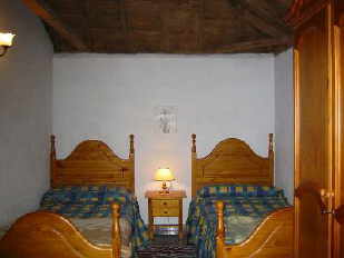 La Palma Landhaus Olivares. Ein Schlafzimmer
