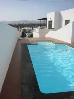 Lanzarote Ferienhaus Lomo Gordo Puerto del Carmen Der Pool