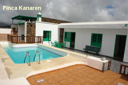 Lanzarote Ferienhaus mit Pool - Finca Diama