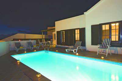 Lanzarote Die Ferienhäuser Villen San Blas. Der Pool