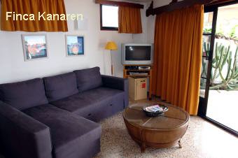 Ferienhaus mit Pool - Lanzarote Nordwest - Wohnzimmer