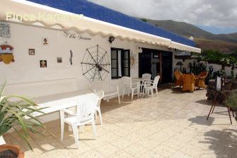 Ferienhaus mit Pool - Lanzarote Nordwest - Die Terrasse