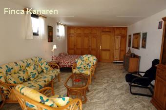 Ferienhaus mit Pool - Lanzarote Nordwest - Schlafzimmer mit Wohnbereich