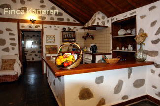 Teneriffa Landhaus - Casa Macrina - Blick in die Küche
